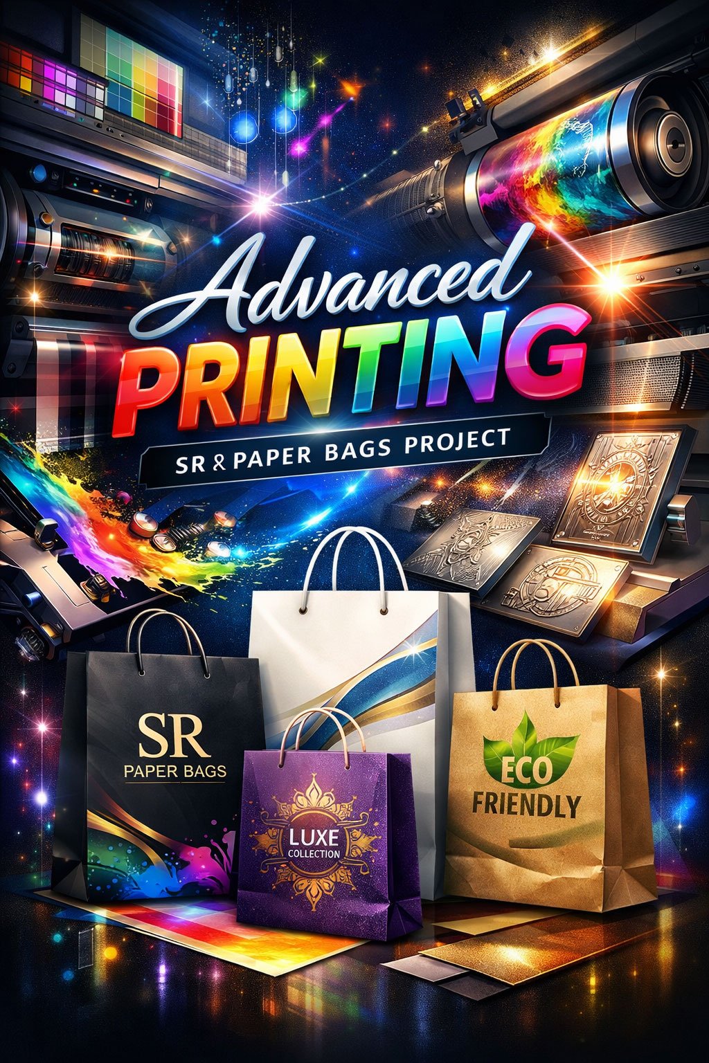 5-Color Offset & Advanced Printing Services Hyderabad