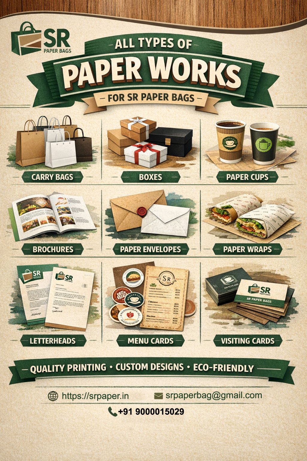 Custom Paper Works Printing Services Hyderabad